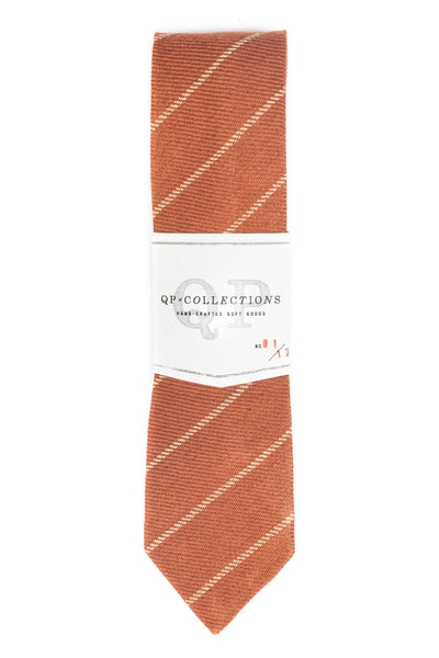 Rust Stripe Necktie