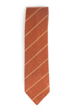 Rust Stripe Necktie