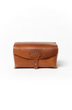 Men's Toiletry Case - Dopp Kit, Tan - Monogram