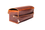 Men's Toiletry Case - Dopp Kit, Tan - Monogram