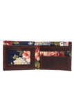 Men's Wallet - Brown Floral