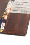 Women's Wallet - Brown, Floral